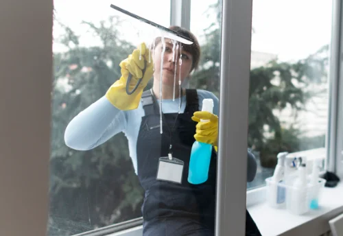 Nettoyage de vitres intérieures et extérieures à Roches-Prémarie-Andillé
